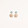 Powder Blue + Pearl Cluster