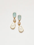 Ice Blue + Glitzy + White Quartz