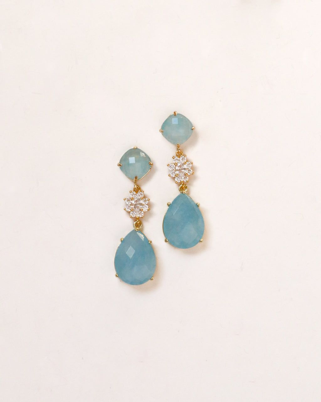 Statement Blue Glitzy Drop