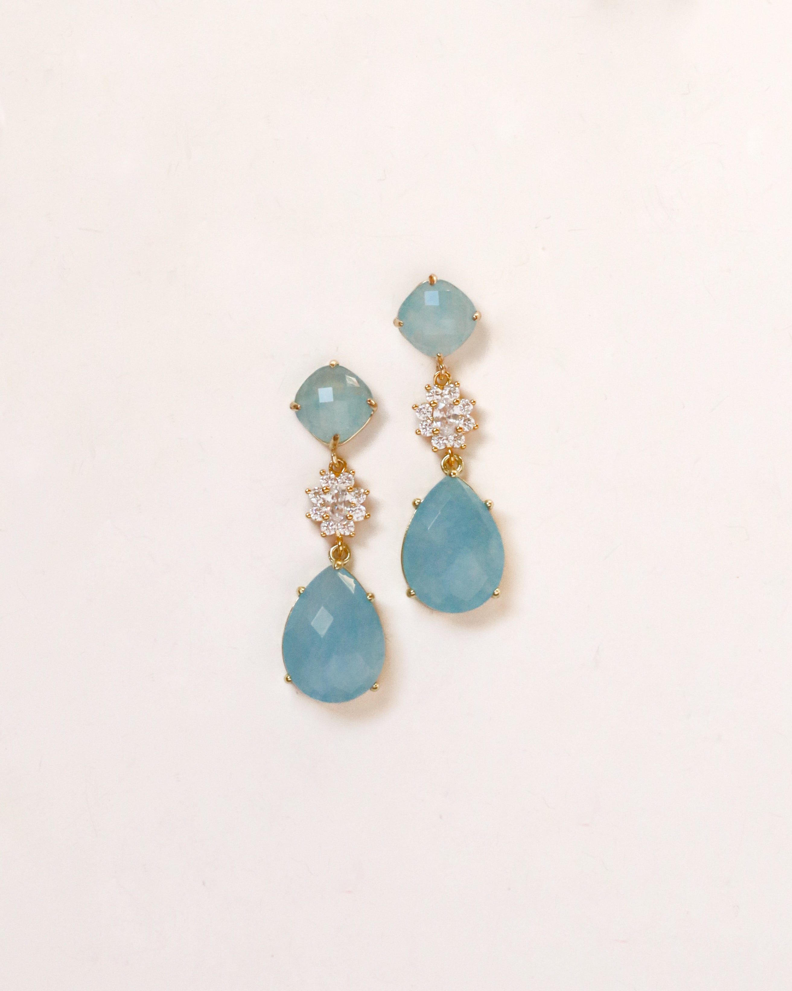 Statement Blue Glitzy Drop