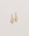 Diamond + Marquis White Quartz