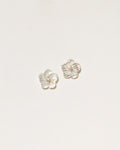 Small Flower Shell Studs