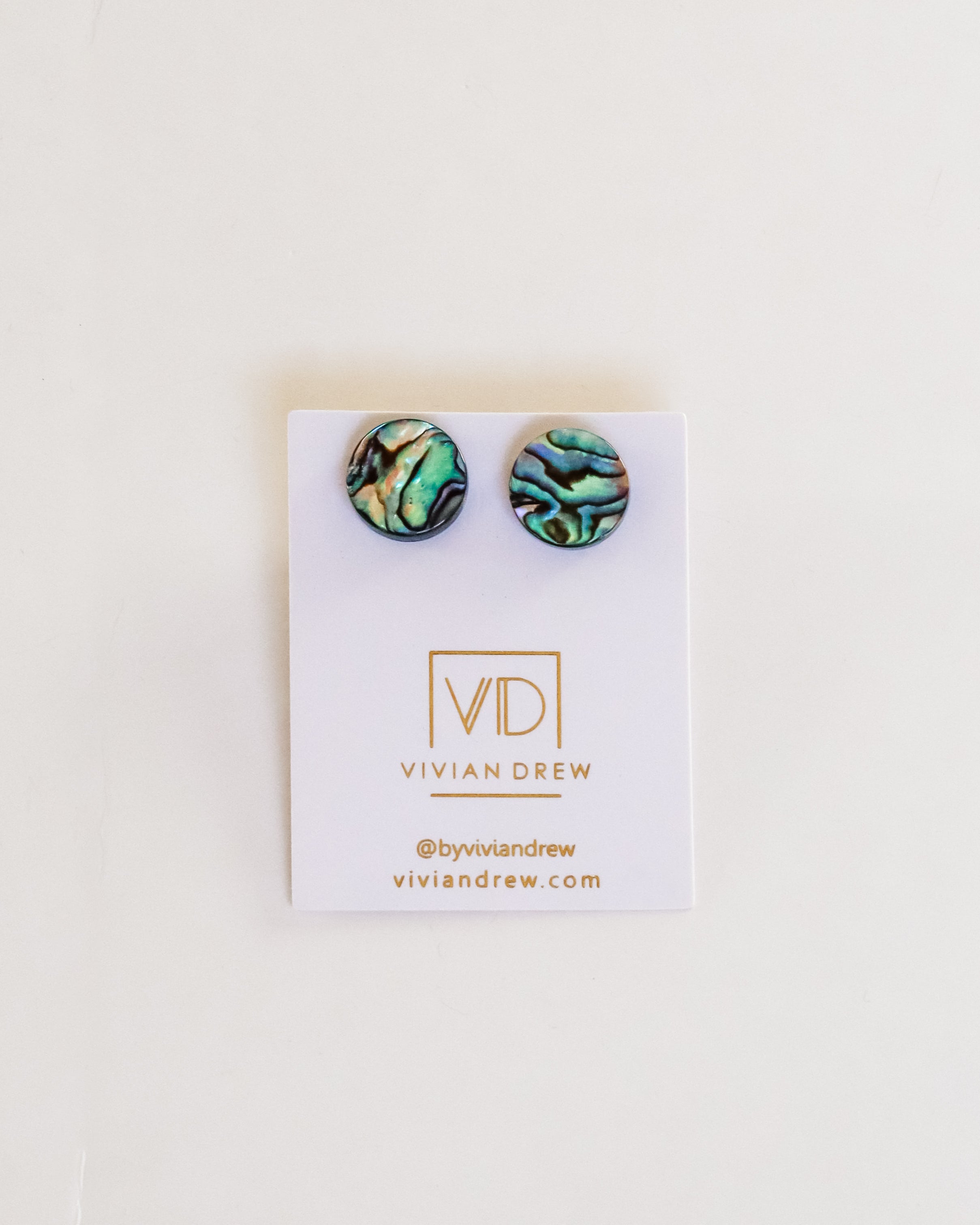 Abalone Shell Studs