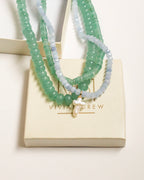 Aquamarine Cross