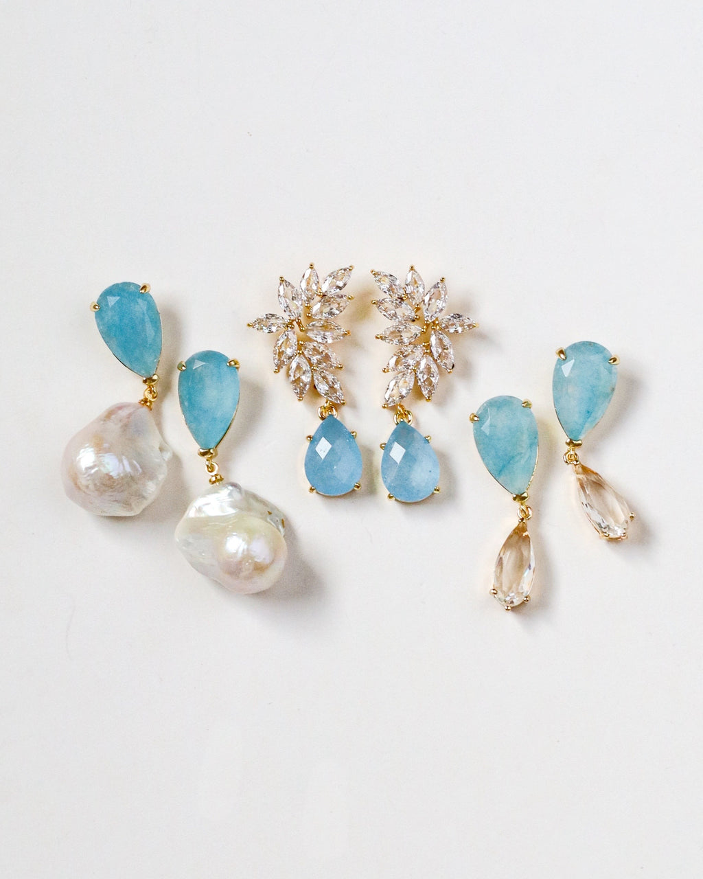 Diamond leaves + Blue Drop