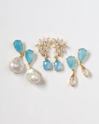 Diamond leaves + Blue Drop