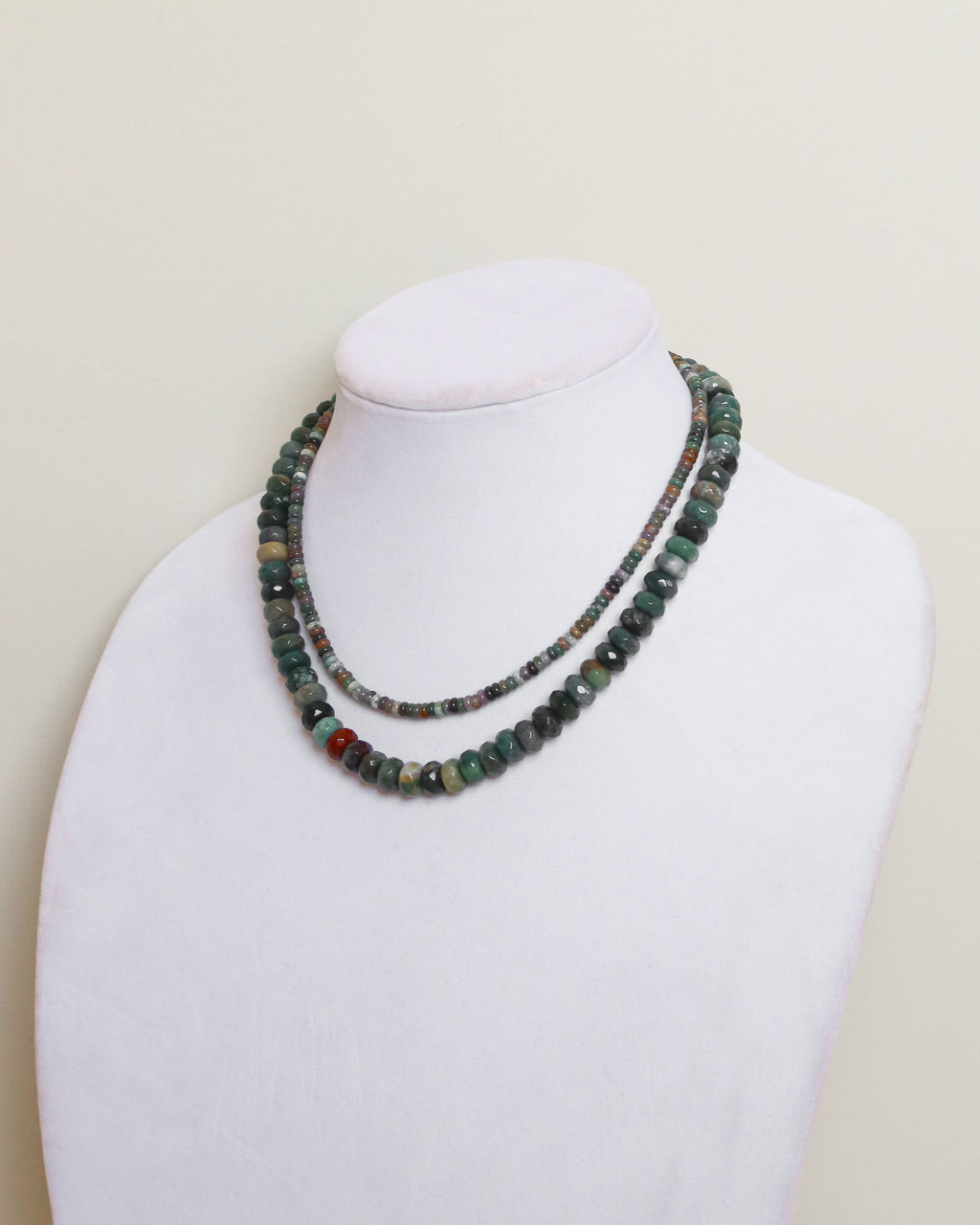 Indian Agate Double Strand