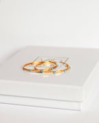Turquoise Stone Hoop