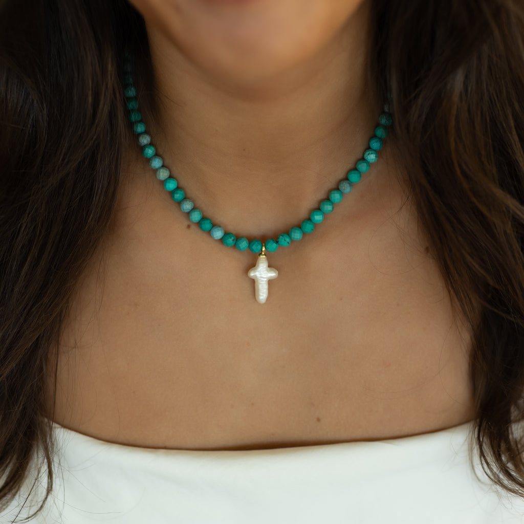 Turquoise Cross