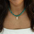 Turquoise Cross