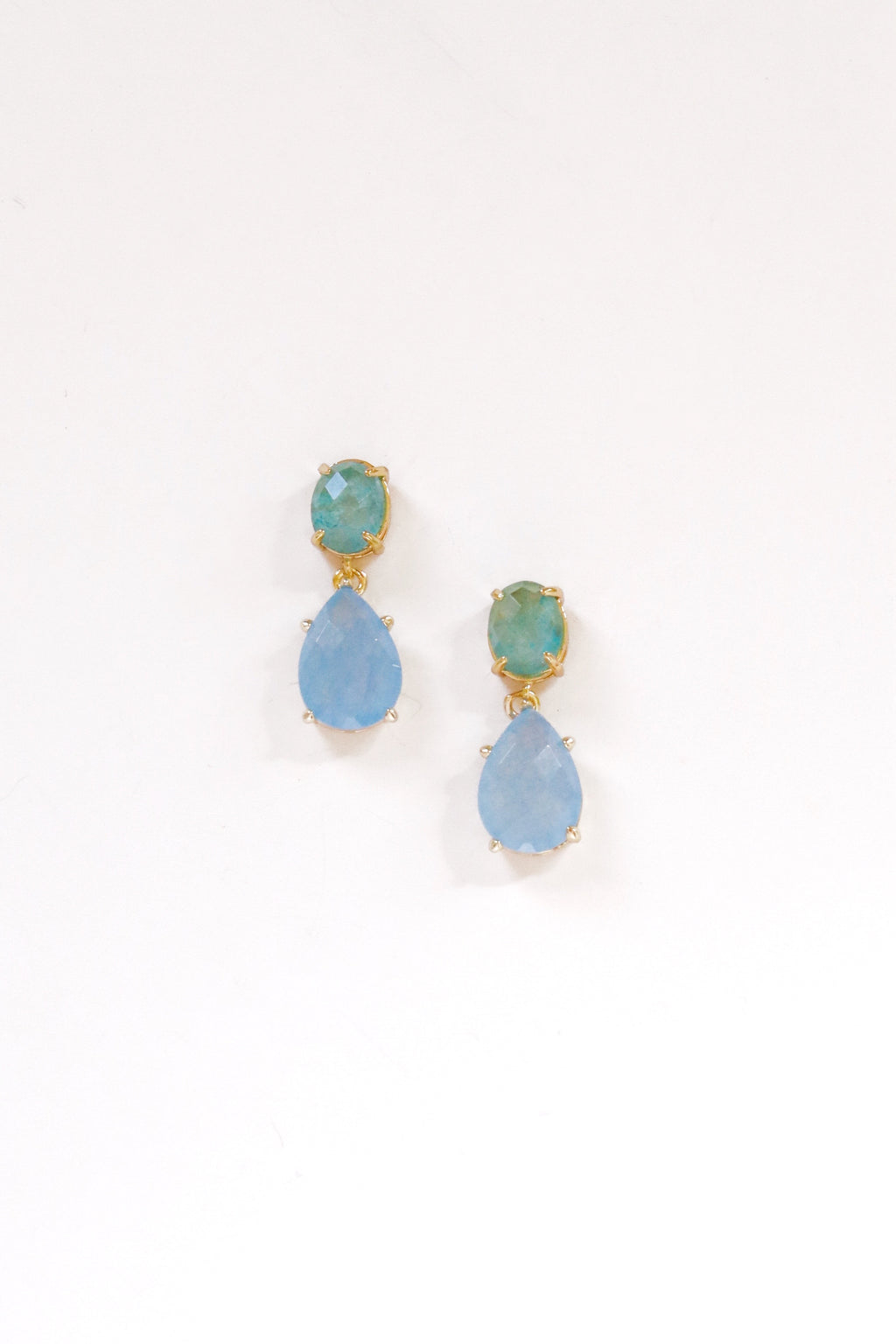 Petite Aqua + Blue Drops