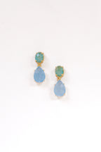Petite Aqua + Blue Drops