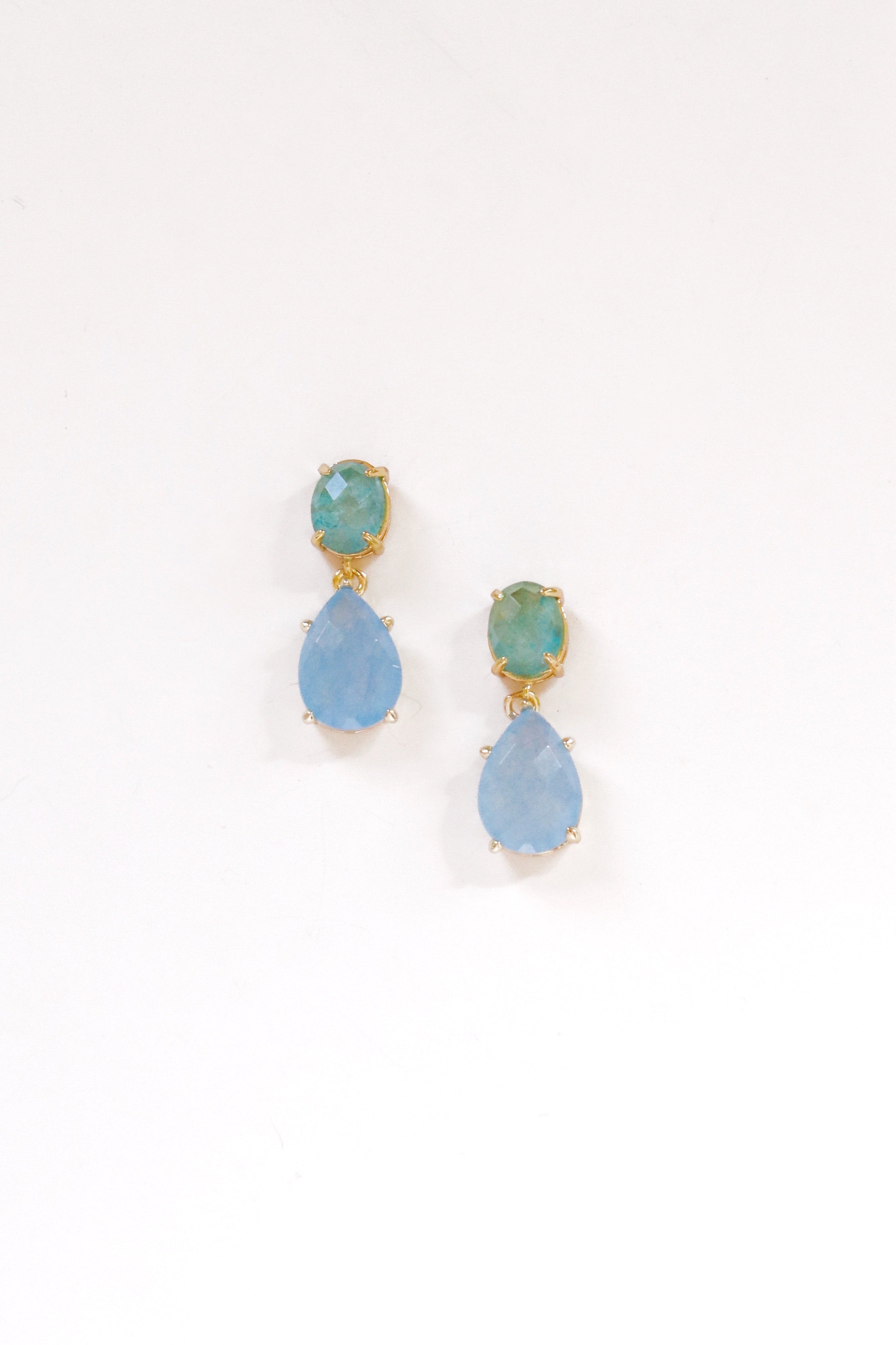 Petite Aqua + Blue Drops