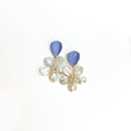 Periwinkle + Pearl Flower