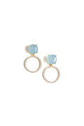 Baby blue + Glitzy Hoop