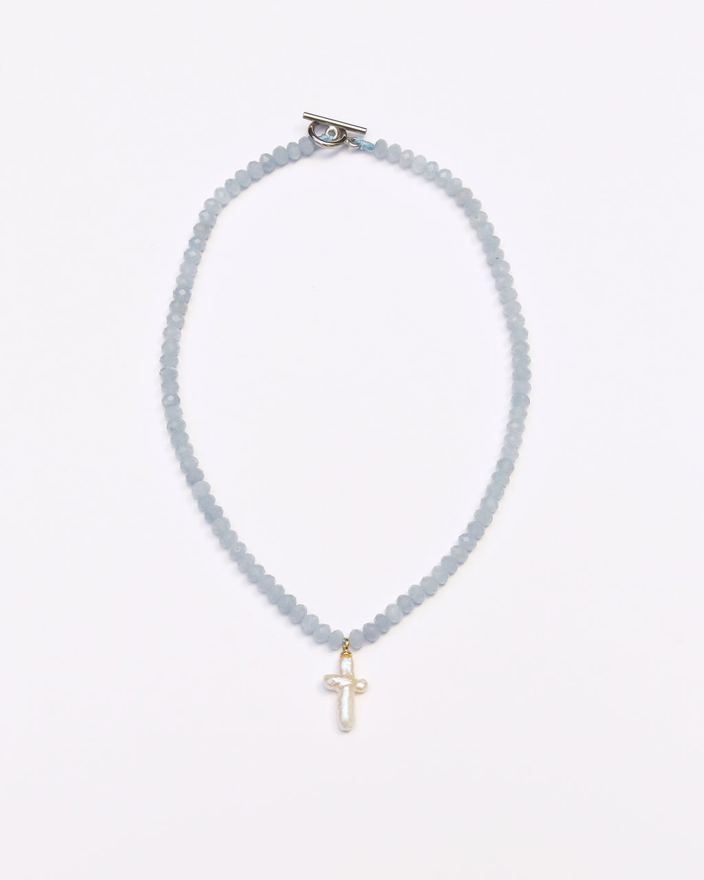 Aquamarine Cross