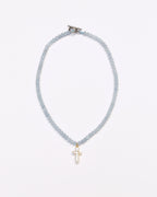 Aquamarine Cross
