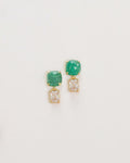 Green + Glitzy Rectangle Drop