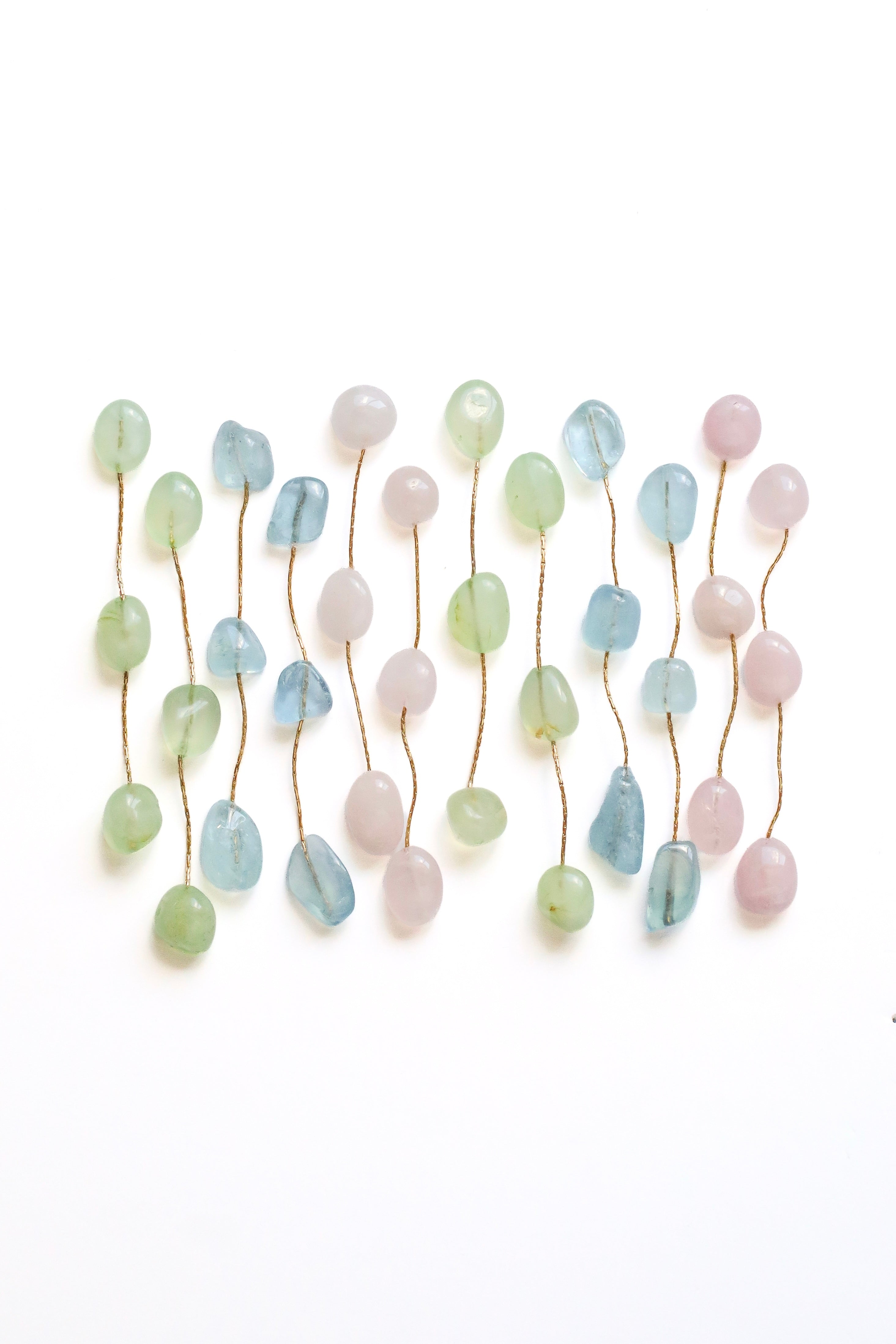 3 Stone Drop earrings