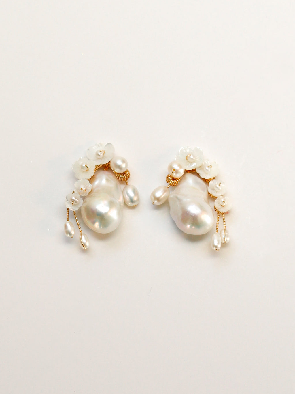Floral Baroque Studs