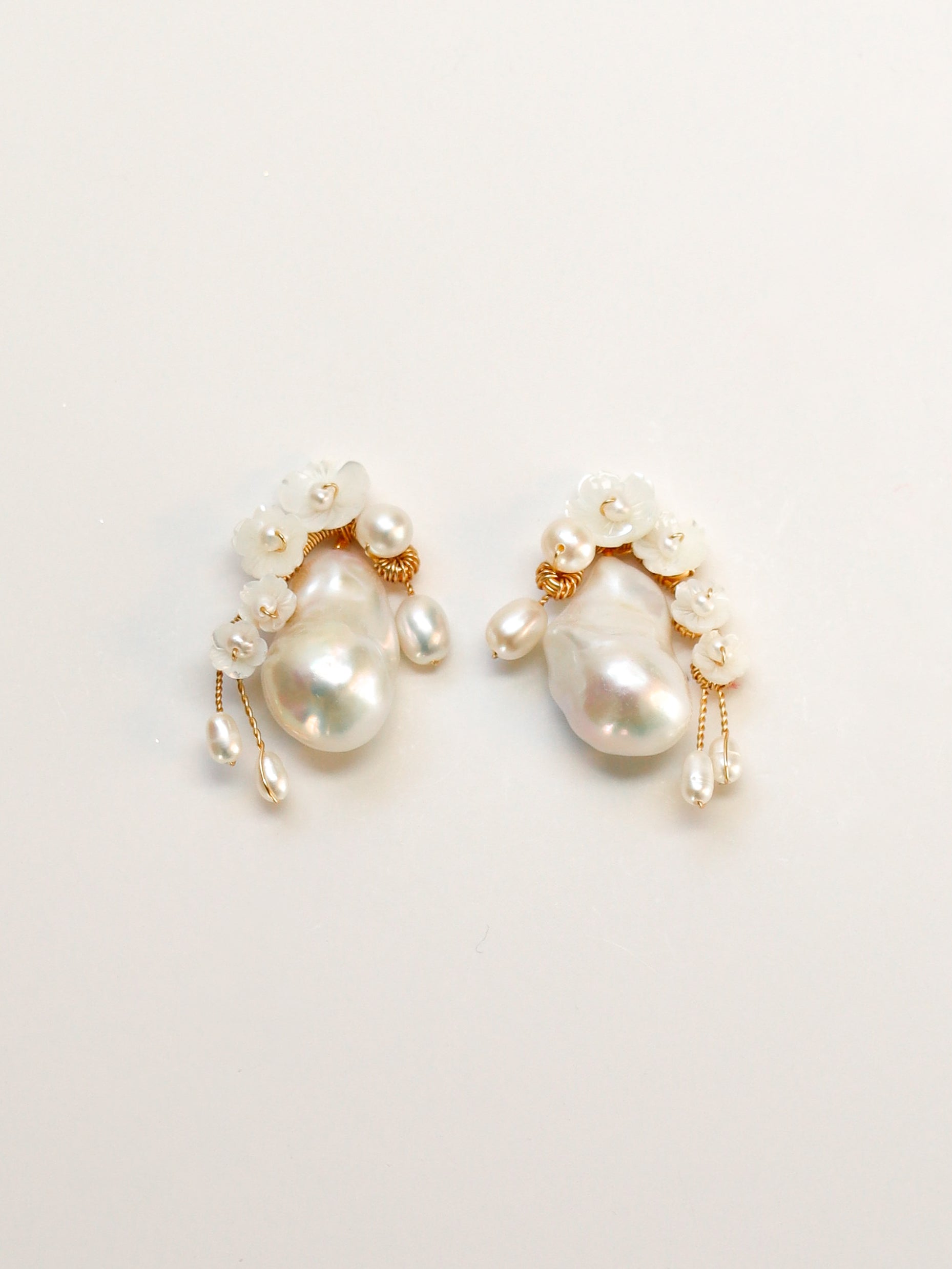 Floral Baroque Studs