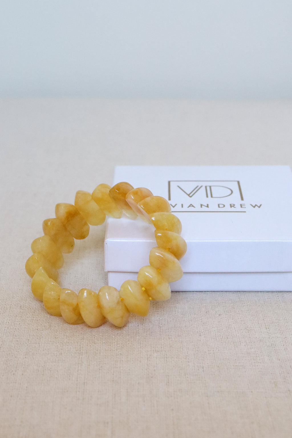 Yellow Jade Bracelet