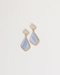 White Quartz + Blue Lace Agate