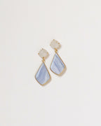 White Quartz + Blue Lace Agate