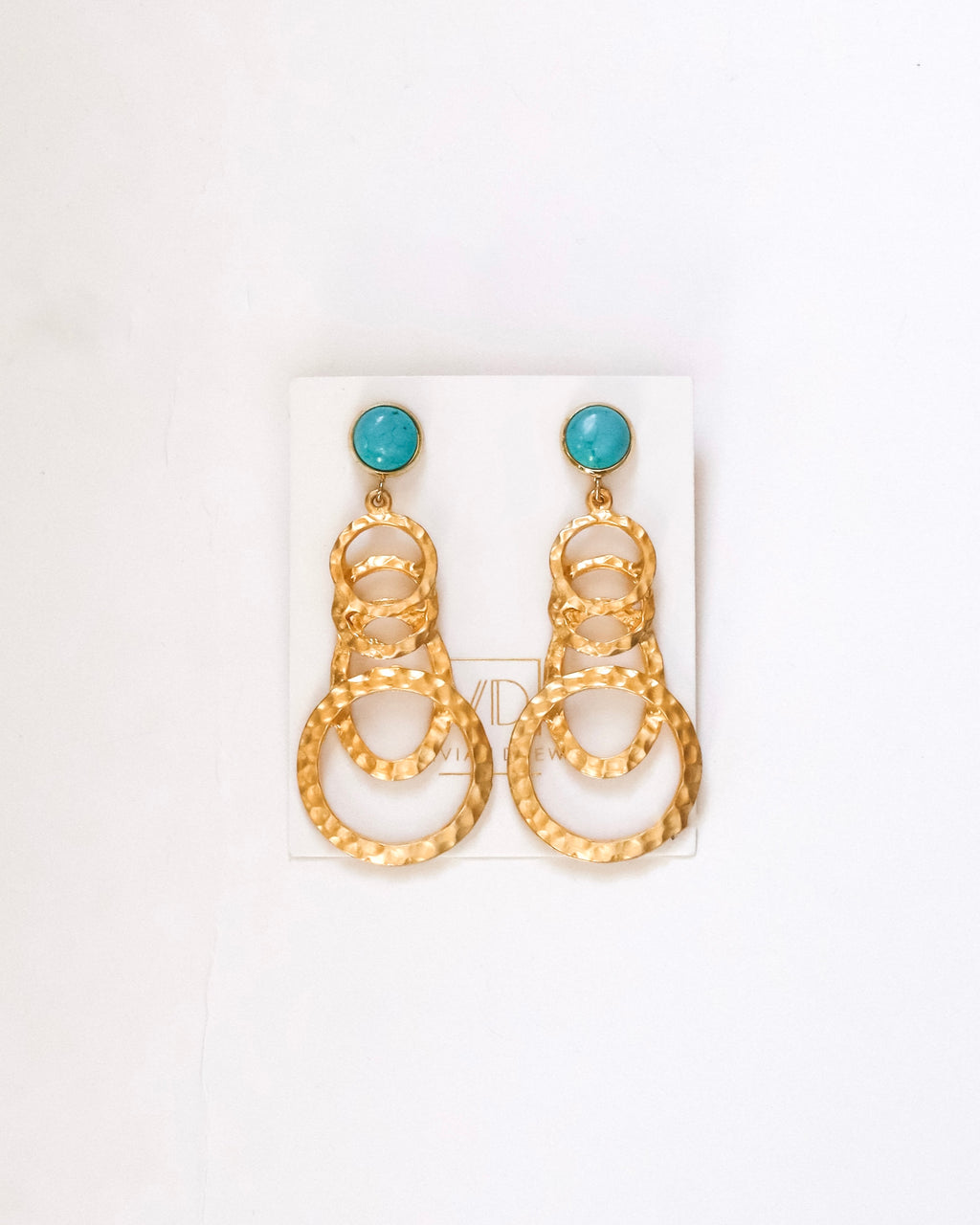 Turquoise + Gold Rings
