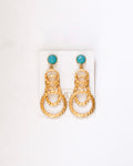 Turquoise + Gold Rings