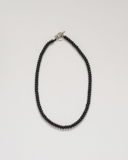Beaded Black Necklace