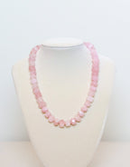 Rose Quartz Nugget Necklace