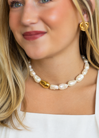 Baroque + Single Gold Nugget