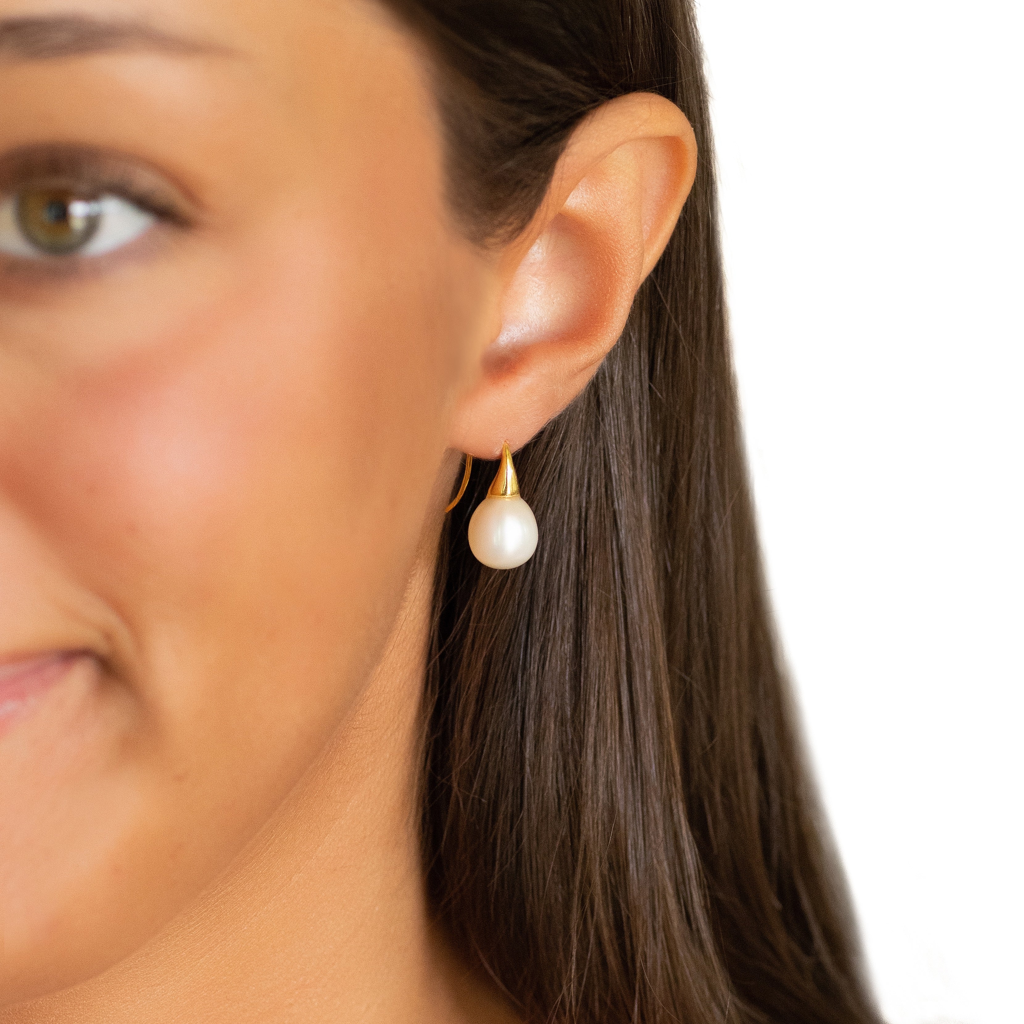 Gold + Pearl Studs