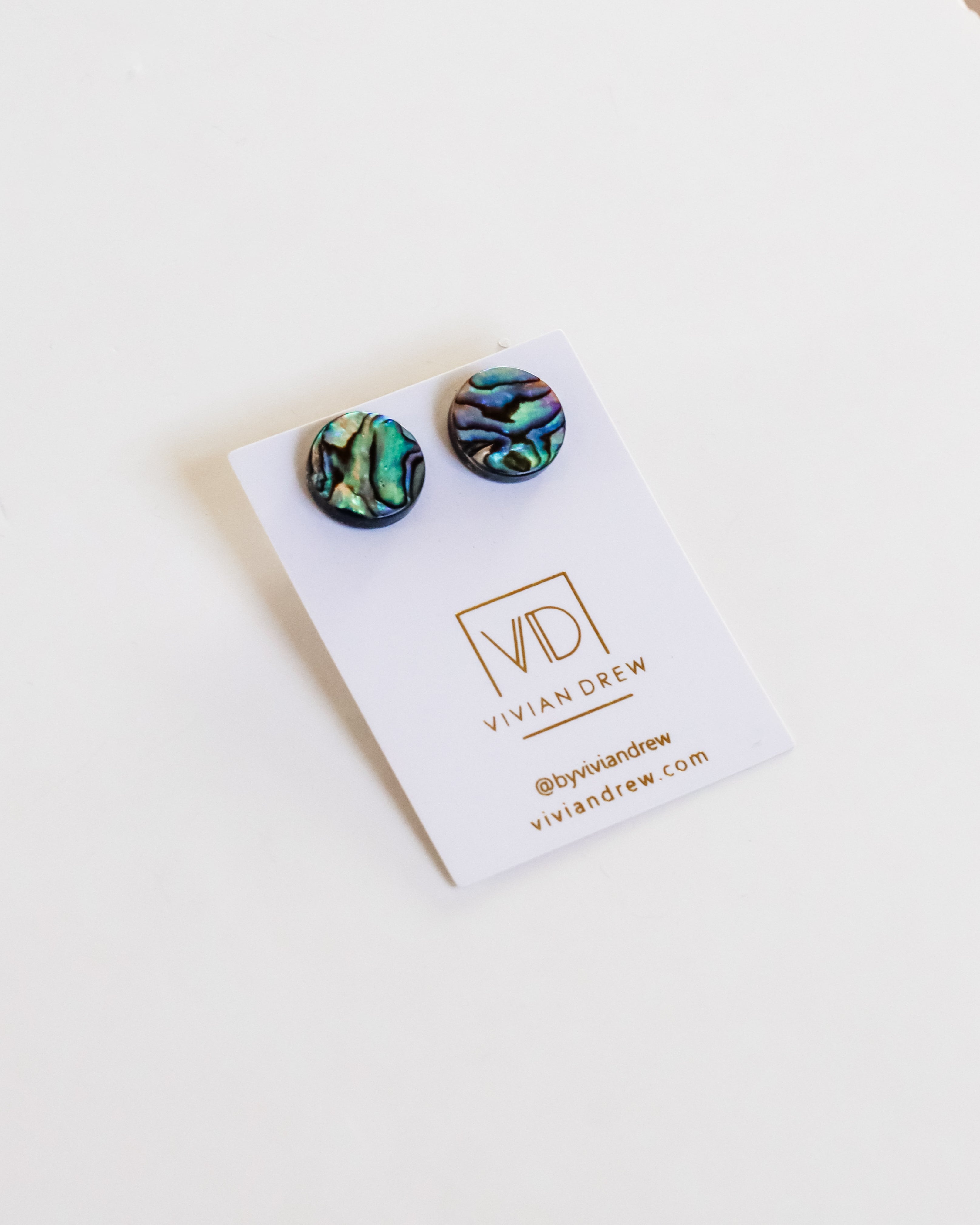 Abalone Shell Studs