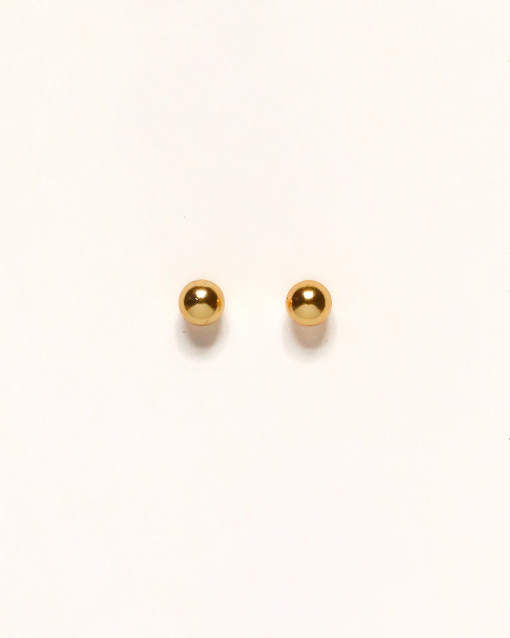 Mini Gold Ball Studs