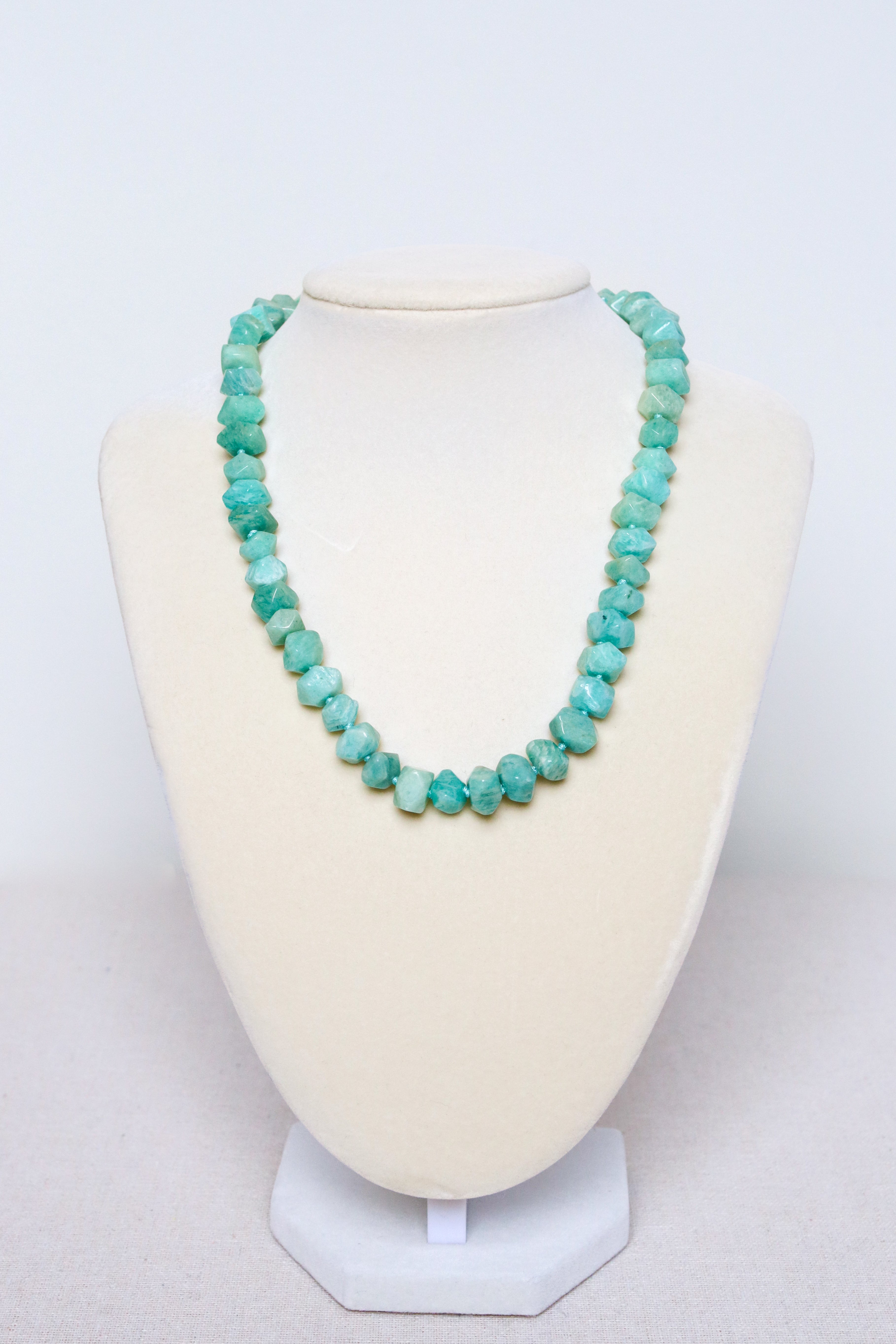 Amazonite Nugget Necklace