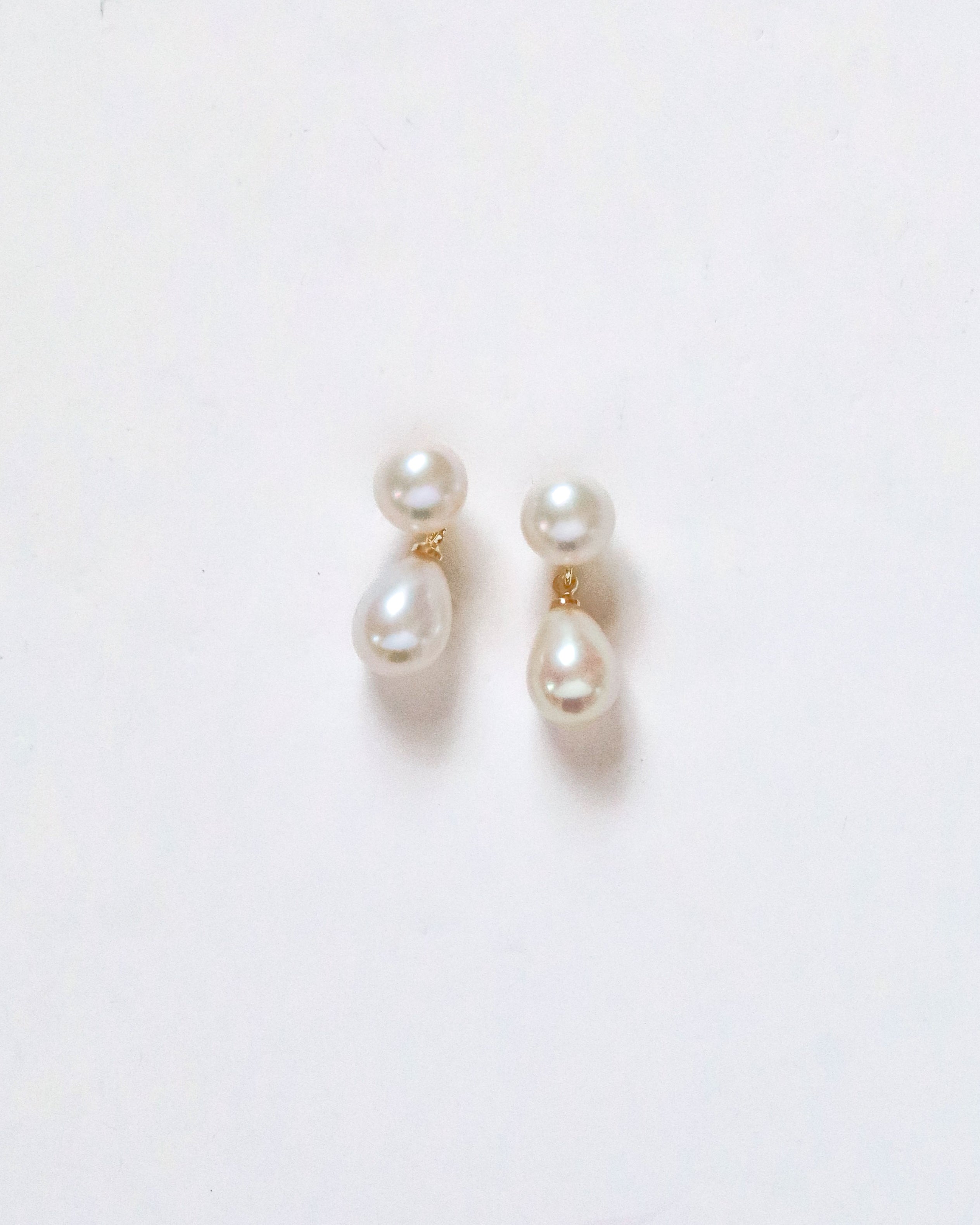 Dainty Double Pearls