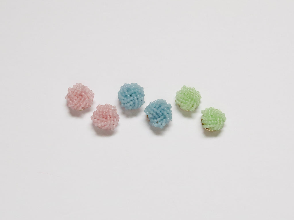 Knot Studs in 3 colorways