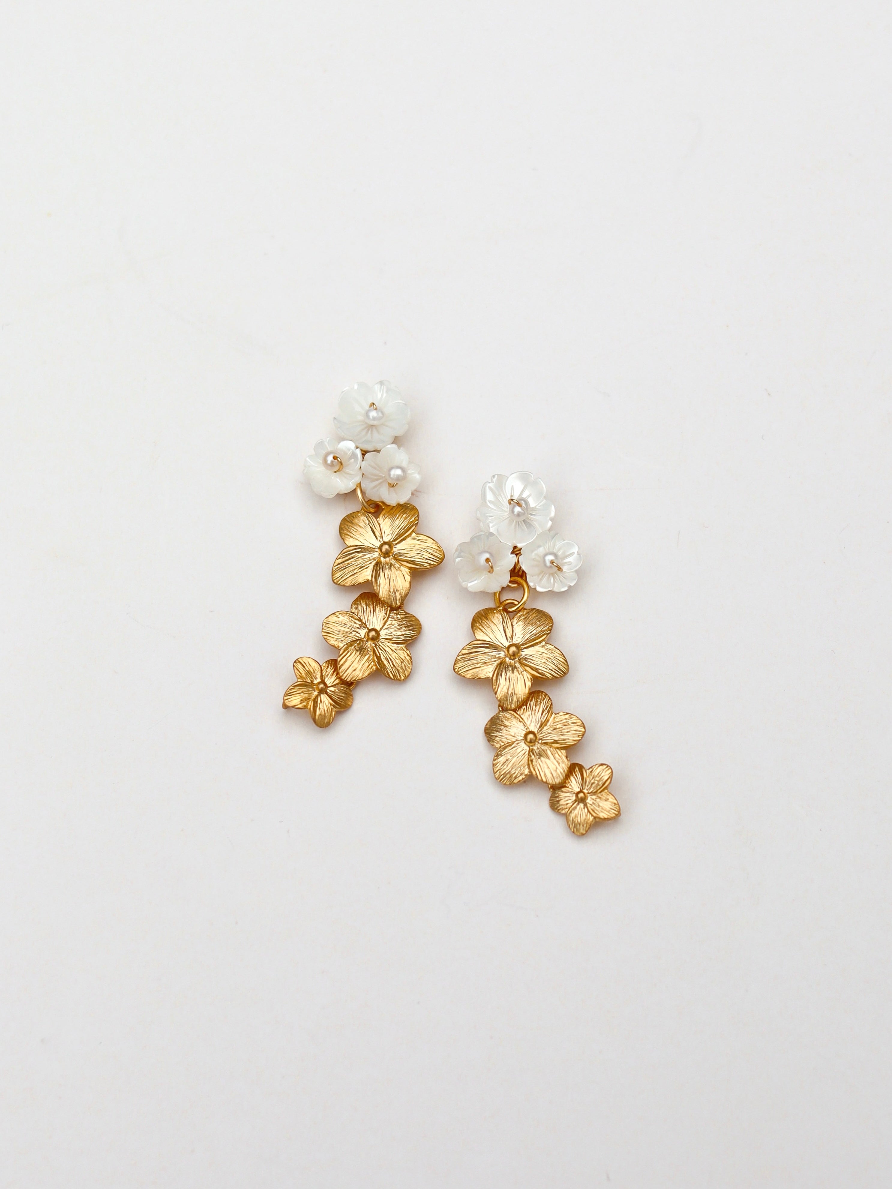 Golden Cascading Flowers