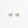 Pearl Cluster Drop Studs