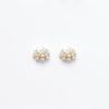 Pearl Cluster Drop Studs