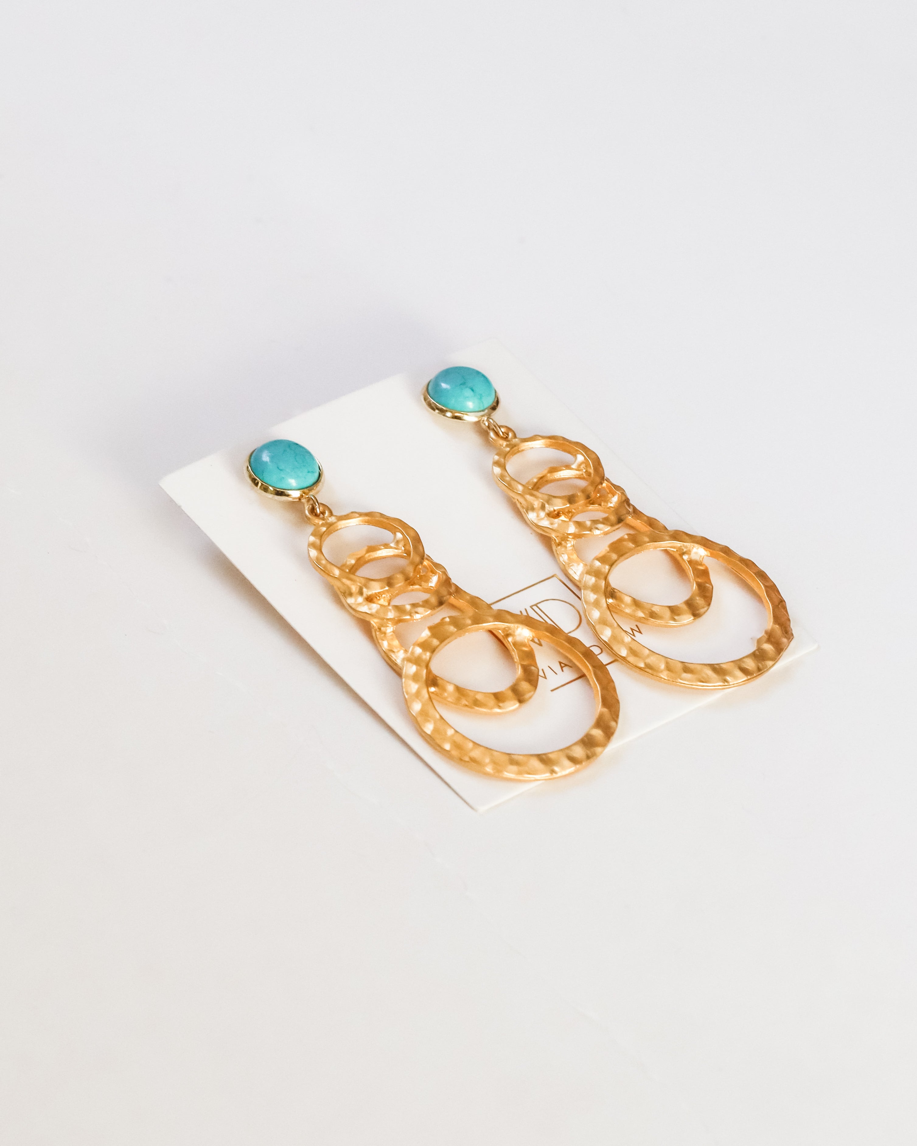 Turquoise + Gold Rings