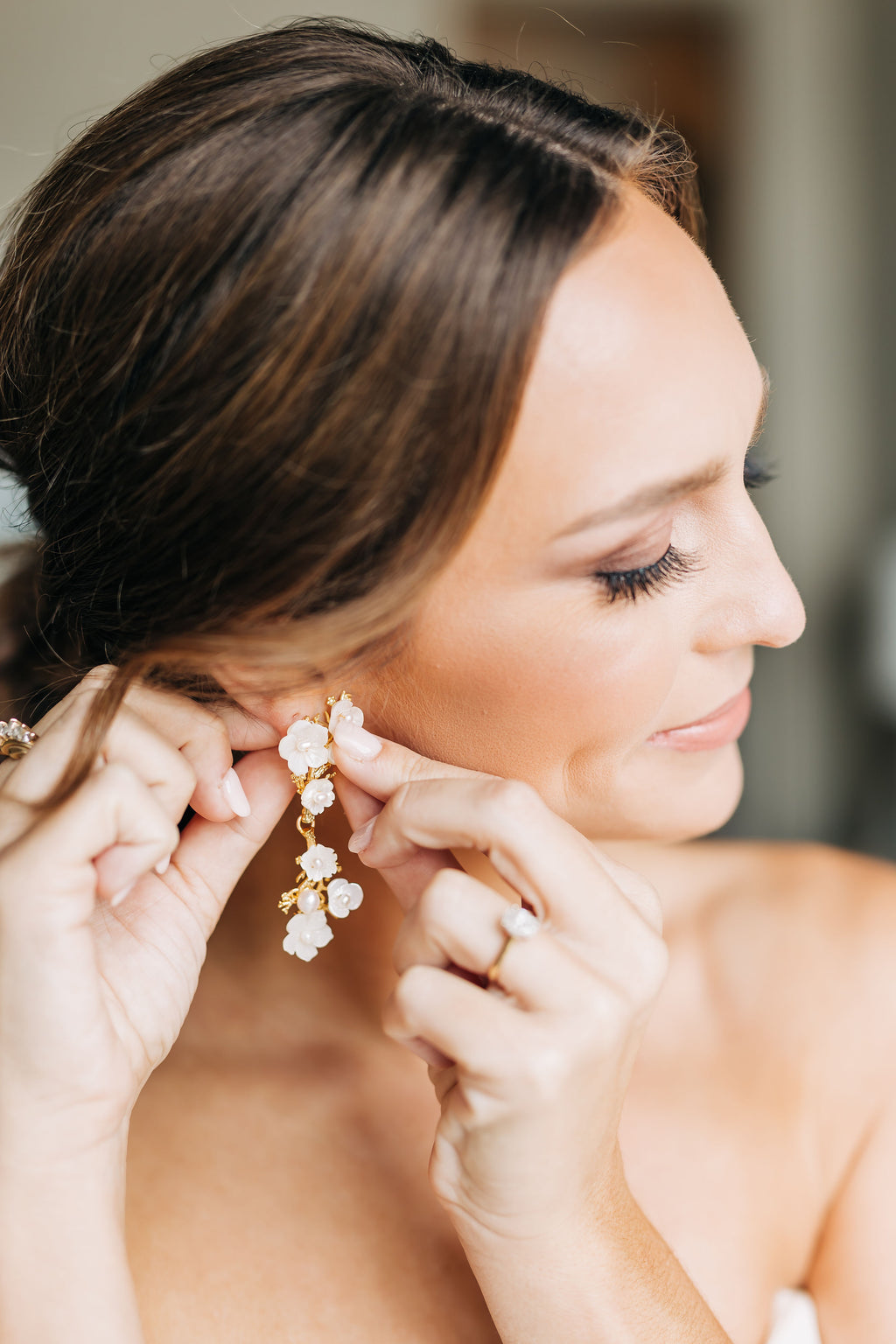 Delicate Pearl Flowers