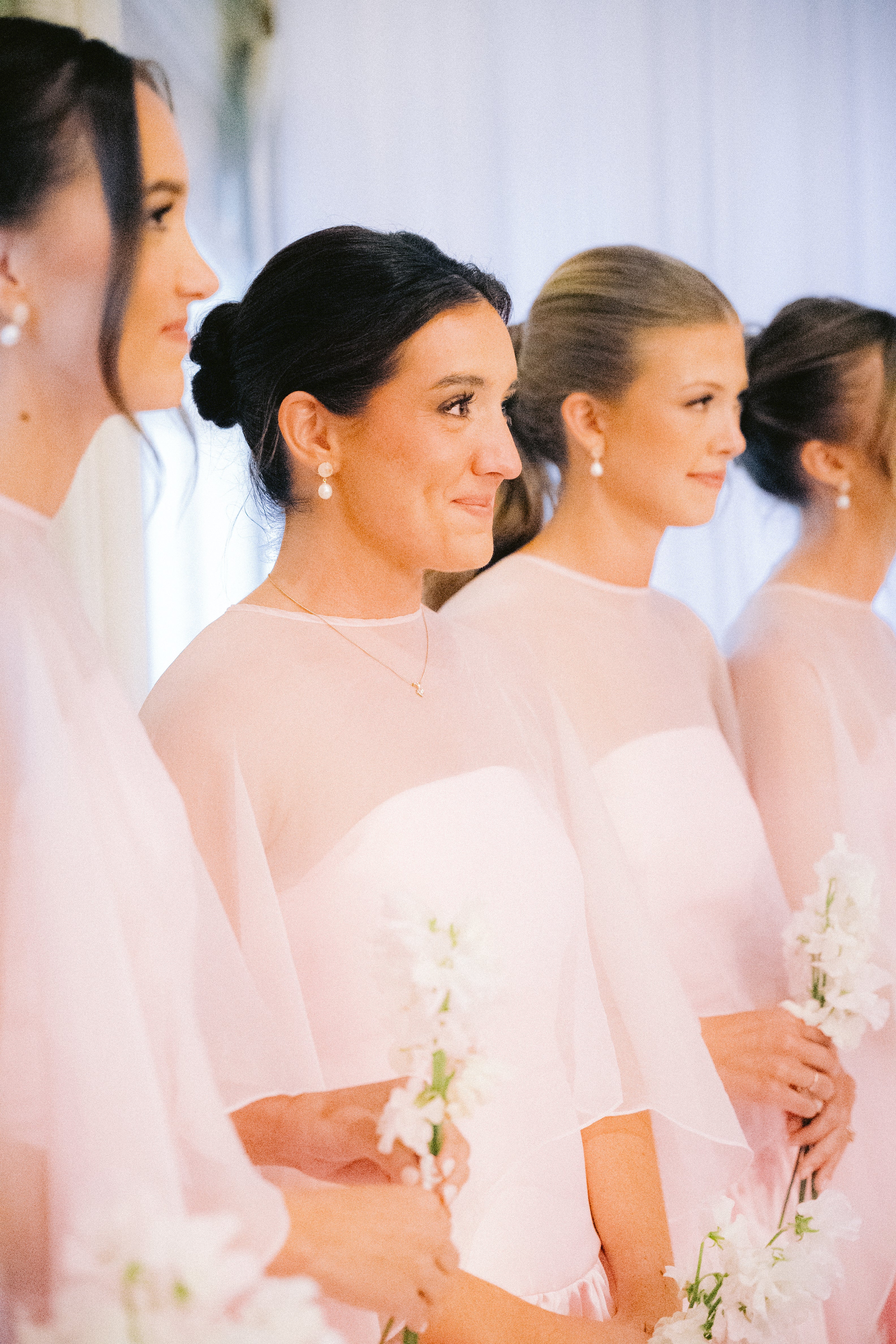 Round Blush + Pearl Drop