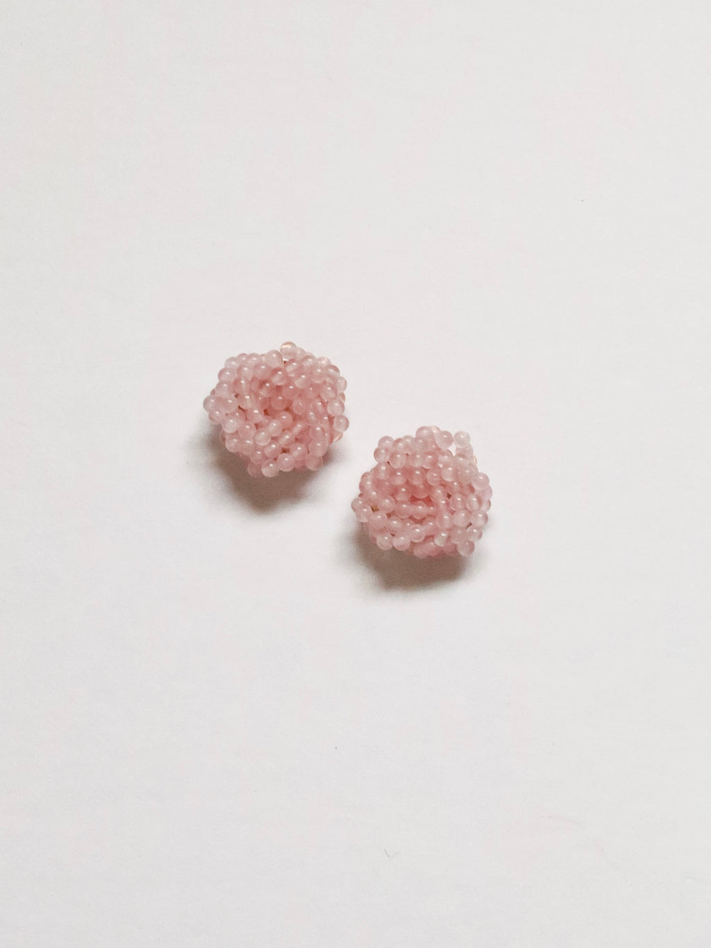 Blush Knot Studs