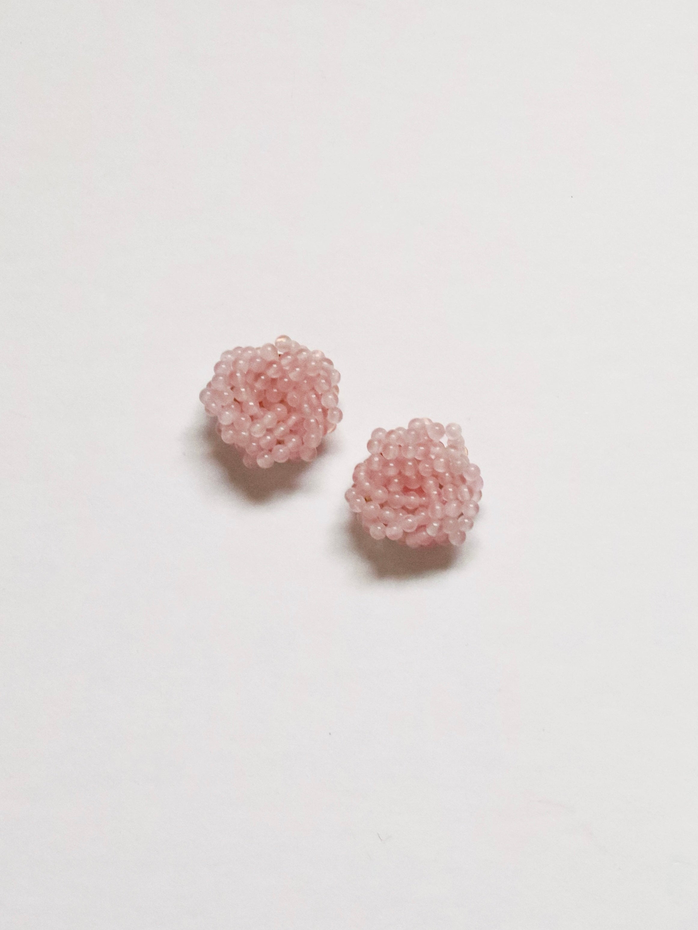 Blush Knot Studs