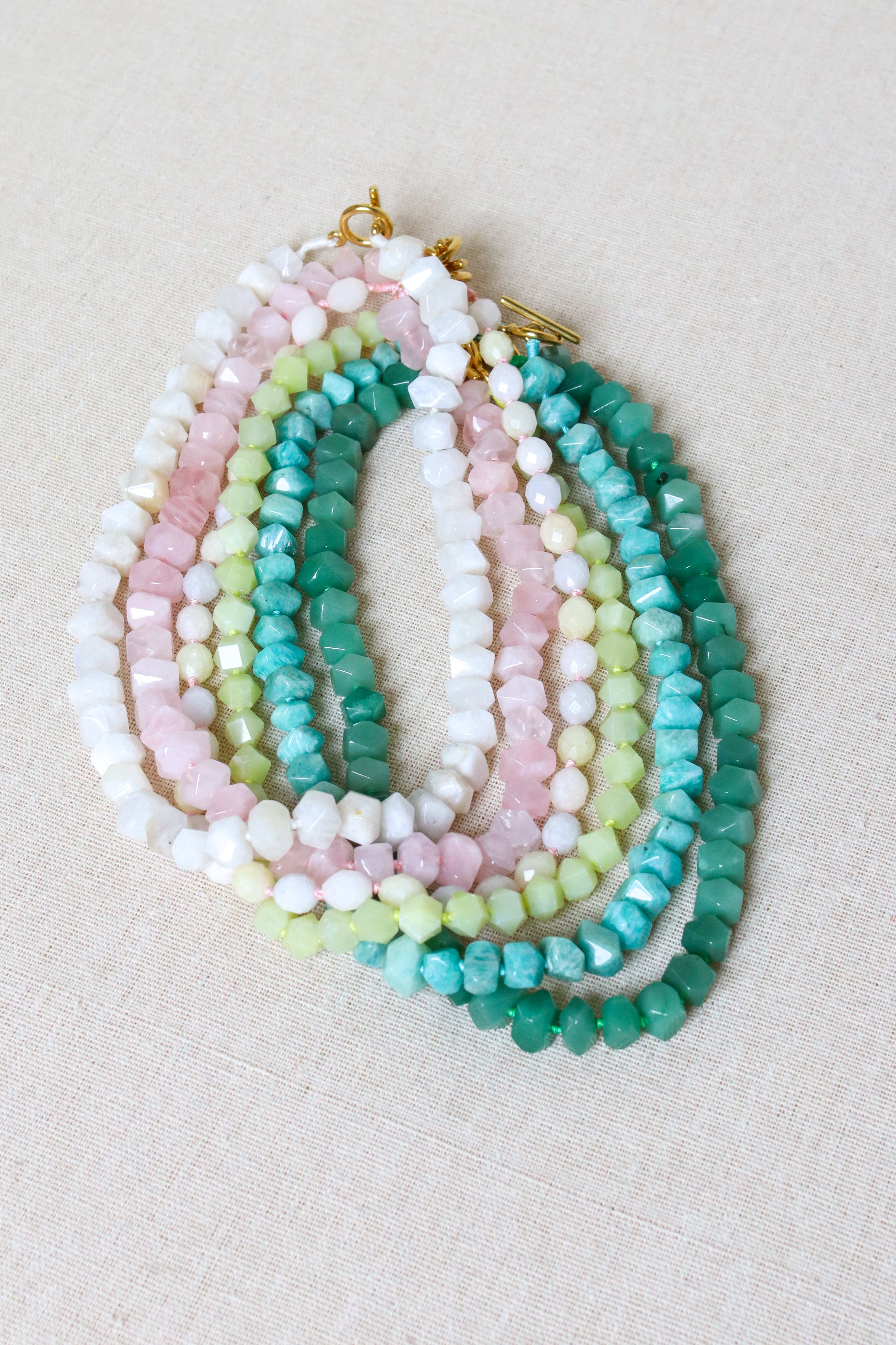 Amazonite Nugget Necklace