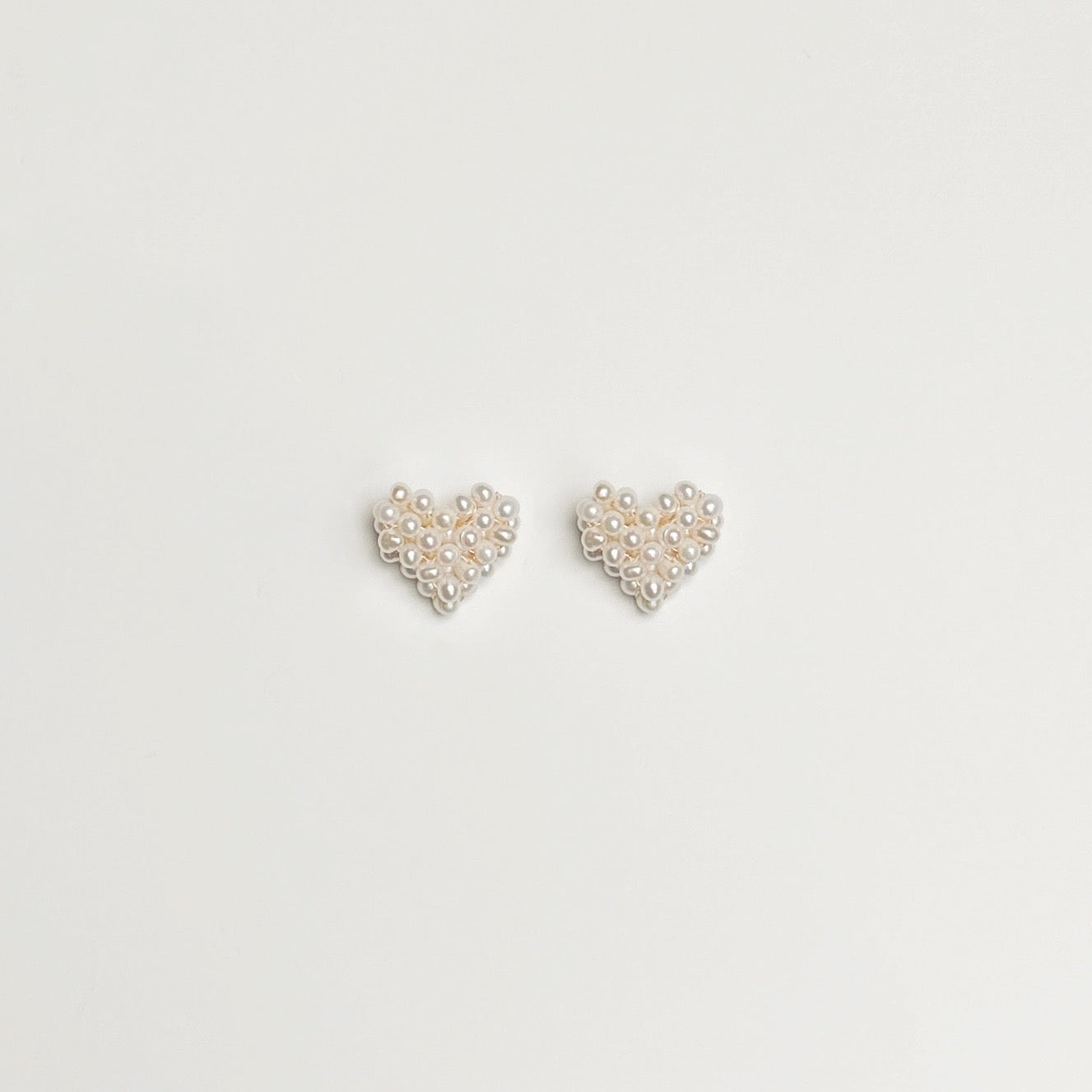 PRE-ORDER Beaded Pearl Hearts