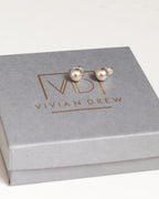 Mini Silver Ball Studs